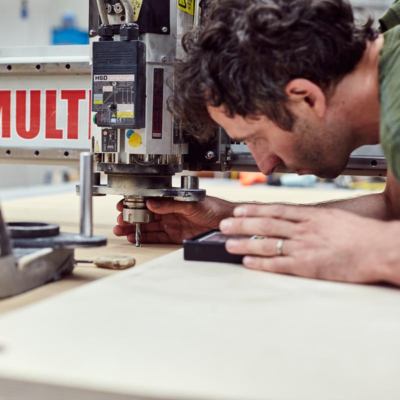 Jem and Cameron, the CNC