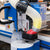 Detail of a CNC router